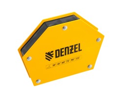 Фиксатор магнитный для сварочных работ усилие 75 LB, 30х45х60х75х90х135 град. Denzel 