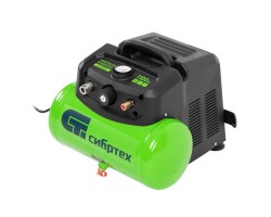 Компрессор воздушный безмаслянный BL 1100/6 1100Вт, ресивер 6 литров, 180 л/мин// Сибртех 