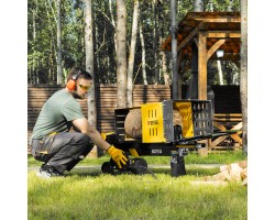 Дровокол электрический ELS7T-52, 2300 Вт, сила раскола 7т, макс. размеры полена D250 x 520 мм Denzel-foto20