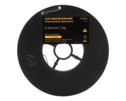 Порошковая проволока Е71TGS, диам. 0,8 мм, 1 кг, диам. катушки D100 Denzel-foto4