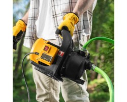 Садовый поверхностный насос GPL600, 600 Вт, 3000 л/ч, подъем 35 м, пластик Denzel-foto23