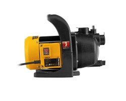 Садовый поверхностный насос GPL600, 600 Вт, 3000 л/ч, подъем 35 м, пластик Denzel-foto6