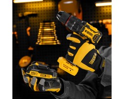 Дрель-шуруповерт аккумуляторная ударная бесщет. CIDH-BL-20, Li-Ion, 20 В// Denzel-foto26