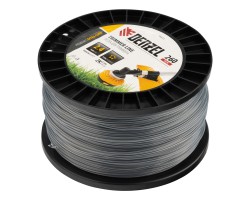 Леска для триммера двухкомпонентная звезда, 2,4мм х 260м, на DIN катушке EXTRA CORD Denzel-foto2