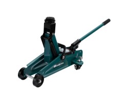 Домкрат гидравлический подкатной, 2 т, 135-320 мм, в пласт. кейсе Сибртех-foto2