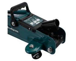 Домкрат гидравлический подкатной, 2 т, 135-320 мм, в пласт. кейсе Сибртех-foto11