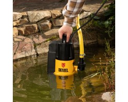 Дренажный насос DP800A, 800 Вт, подъем 5 м, 13000 л/ч Denzel-foto14