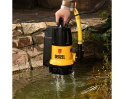 Дренажный насос DP800A, 800 Вт, подъем 5 м, 13000 л/ч Denzel-foto15