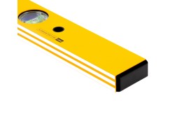 Уровень алюминиевый, 800 мм, фрезерованный, 3 глазка Denzel-foto4