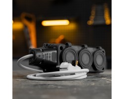 Шнур сетевой Energy Series, ПВС, 1,5 м, 3 x 1,5 мм, с неразборной вилкой, белый, Denzel-foto11