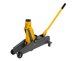 Домкрат гидравлический подкатной, 2 т, 135-385 мм Denzel-foto3