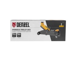 Домкрат гидравлический подкатной, 2 т, 135-385 мм Denzel-foto15