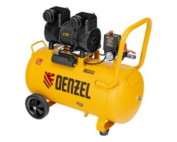 Компрессор безмасл. малошумный DLP-1500/50, 1,5 кВт,50 л, 2850 об/мин, 250 л/мин Denzel-foto2