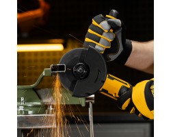 Машина шлифовальная угловая аккумуляторная бесщет. AGH-BL-20-125, Li-Ion, 20 В// Denzel-foto46