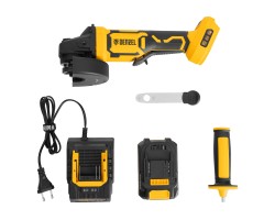 Машина шлифовальная угловая аккумуляторная бесщет. AGH-BL-20-125, Li-Ion, 20 В// Denzel-foto38