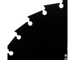 Диск для триммера c долотообразной формой зуба, 230 х 25,4 26 зубов Denzel-foto3