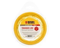 Леска для триммера круглая, 1.3 мм х 15 м Denzel