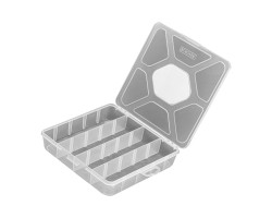 Органайзер универсальный средний, прозрачный матовый, 20 х 20 х 4.5 см Сибртех