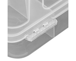 Органайзер универсальный средний, прозрачный матовый, 20 х 20 х 4.5 см Сибртех-foto4
