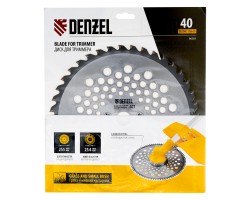 Диск для триммера , 255 х 25,4 40 зубьев Denzel-foto4
