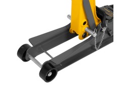 Домкрат гидравлический подкатной с фиксатором, 2,5 т, 85-385 мм Denzel-foto14