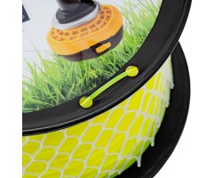 Леска для триммера круглая, 2,4мм х 192м, на DIN катушке FLEX CORD Denzel-foto5