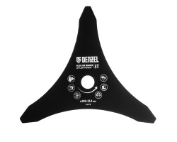 Диск для триммера , 305 х 25,4 3 лезвия Denzel