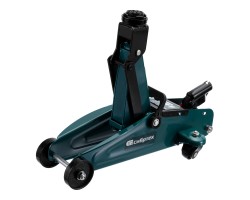 Домкрат гидравлический подкатной, 2 т, 127-330 мм, в пласт. кейсе Сибртех-foto4