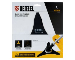 Диск для триммера, 255 х 25,4 3 лезвия Denzel-foto4