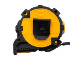 Рулетка 10м х 32мм, автоматич. фиксац., нейлон. покрытие, магнит. зацеп, двухстор. разметка Denzel-foto4