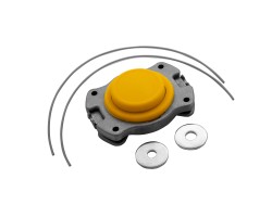 Головка триммерная универсальная алюминий, шайба 8 мм, 10 мм Denzel-foto4