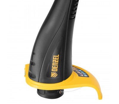 Триммер электрический TE-350, 350 Вт, 260 мм, катушка полуавтоматическая Denzel