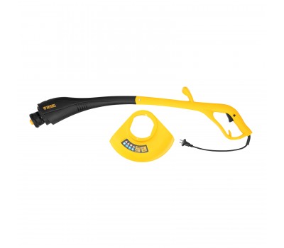 Триммер электрический TE-350, 350 Вт, 260 мм, катушка полуавтоматическая Denzel