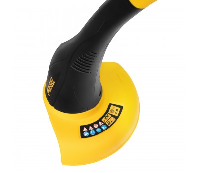 Триммер электрический TE-350, 350 Вт, 260 мм, катушка полуавтоматическая Denzel