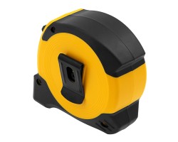 Рулетка 8м х 25мм, двухкомп. корпус, магнитный обрезиненный зацеп Denzel-foto5