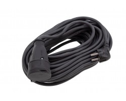 Удлинитель силовой 20 м, 16 А, тип УХз16, КГ 3 x 2.5 мм, 1 розетка, Сибртех-foto6