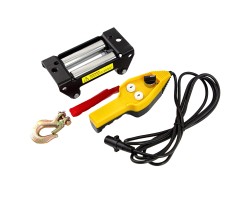 Лебедка автомобильная электрическая LB-2000, 2.2 т, 3.2 кВт, 12 В Denzel-foto11