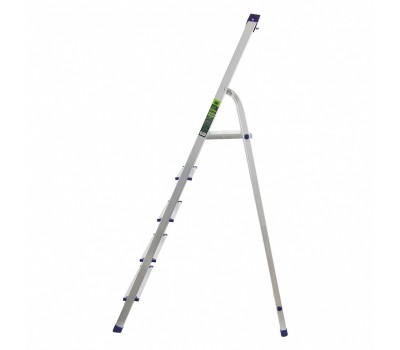 Стремянка алюминиевая с органайзером Универсал, 5 ступеней, Россия, Сибртех