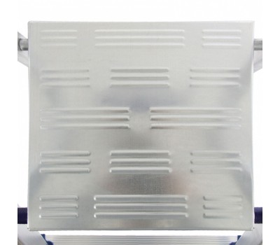 Стремянка алюминиевая с органайзером Универсал, 5 ступеней, Россия, Сибртех