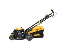 Газонокосилка бензиновая GLD-460SP-VE, 146 см3, шир. 46см, привод, вариатор, эл.старт, 60 л Denzel Новинка-foto4