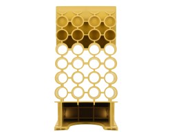 Упор противооткатный для грузового транспорта, ЖЕЛТЫЙ, 35 т, 473х200х205 мм Stels-foto4