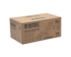 Газонокосилка бензиновая GLD-460SP-VE, 146 см3, шир. 46см, привод, вариатор, эл.старт, 60 л Denzel Новинка-foto5