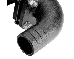 Фекальный насос FP1800-KS, 1800 Вт, напор 17 м, 26000 л/ч, нож-измельчитель Denzel-foto9