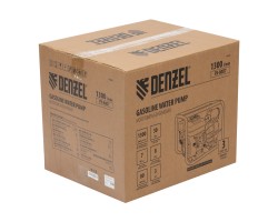 Мотопомпа бензиновая для грязной воды PX-80D7, 7 л.с., 3", 1300 л/мин, глуб 8 м,напор 30 м Denzel-foto13