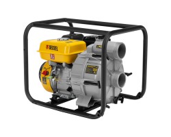 Мотопомпа бензиновая для грязной воды PX-80D7, 7 л.с., 3", 1300 л/мин, глуб 8 м,напор 30 м Denzel-foto2