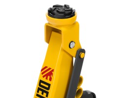 Домкрат гидравлический подкатной с фиксатором, 2 т, 130-330 мм, в кейсе Denzel-foto11