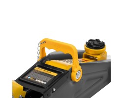 Домкрат гидравлический подкатной с фиксатором, 2 т, 130-330 мм, в кейсе Denzel-foto12