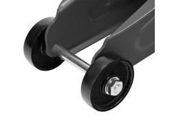 Домкрат гидравлический подкатной с фиксатором, 2 т, 130-330 мм, в кейсе Denzel-foto14