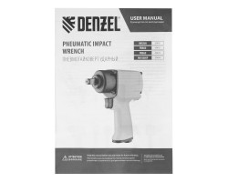 Ударный пневмогайковерт IW1500SP, 1/2", 8800 об/мин, 1490 Нм Denzel-foto10