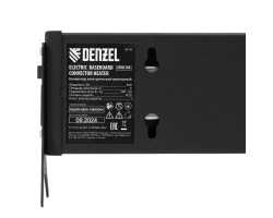 Конвектор электрический плинтусный ATRIC-450, 230 В, 450 Вт, ТЭН, черный Denzel-foto12